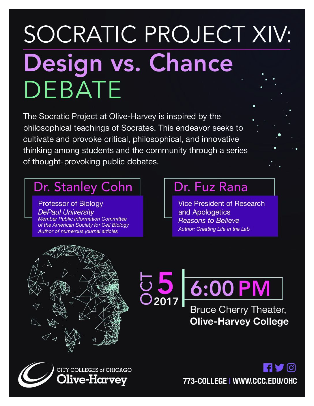 Read more about the article SOCRATIC PROJECT: XIV SCIENCE AND RELIGION: (Design vs Chance)