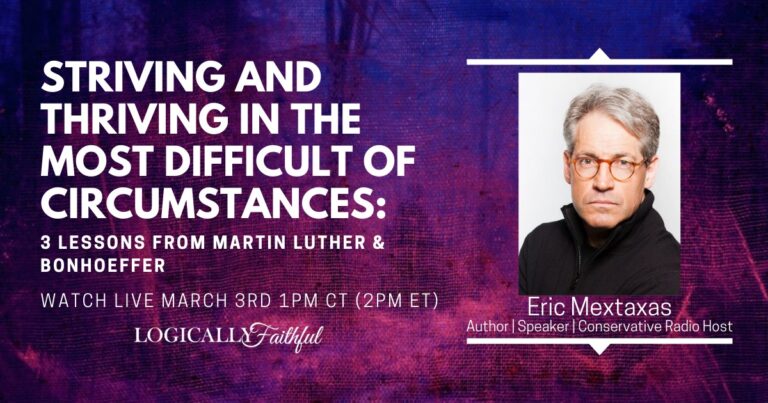 Read more about the article 3.7 Lessons from Luther and Bonhoeffer: Interview with Eric Metaxas