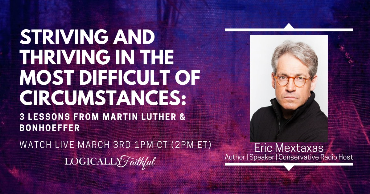 You are currently viewing 3.7 Lessons from Luther and Bonhoeffer: Interview with Eric Metaxas